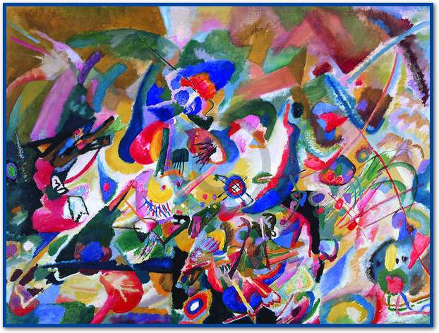 Studie zu Komposition VII        von Wassily Kandinsky