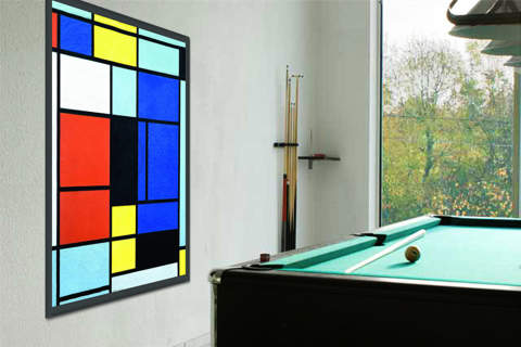 Tableau No. 1                    von Piet Mondrian