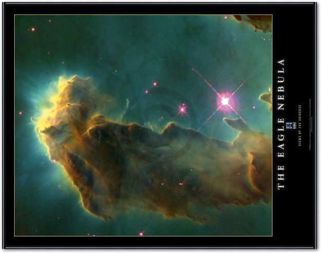 The Eagle Nebula                 von Hubble-Nasa