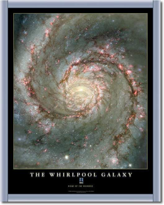 The Whirlpool Galaxy             von Hubble-Nasa