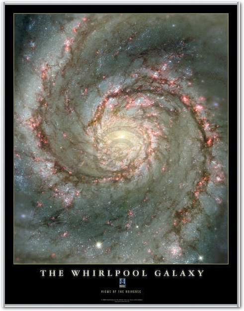 The Whirlpool Galaxy             von Hubble-Nasa