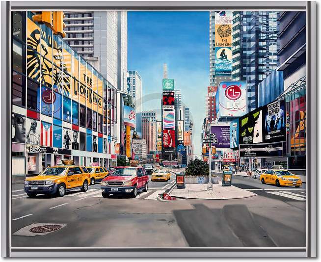 Times Square Reflections         von Michael Schuh
