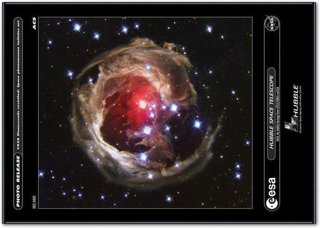 V 838 Monocerotis                von Hubble-Nasa