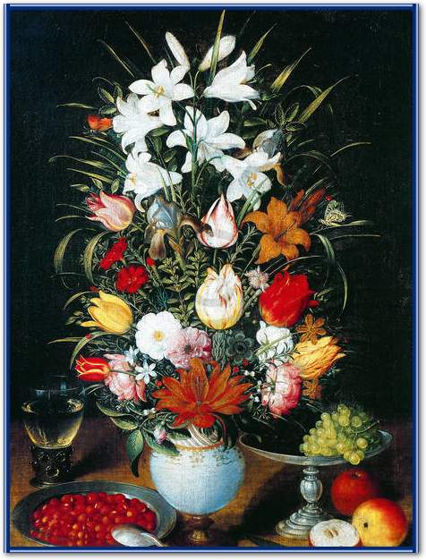 Vase mit Blumen                  von Jan d.Ä. Brueghel