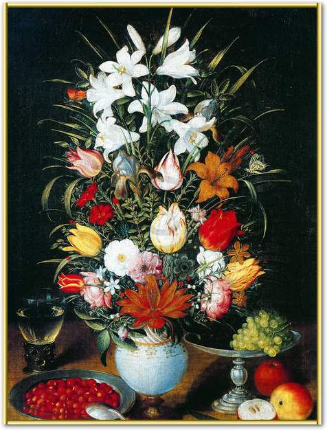 Vase mit Blumen                  von Jan d.Ä. Brueghel