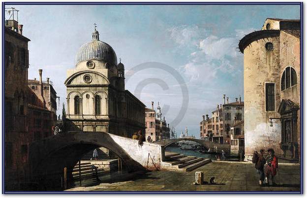 Venezianisches Capriccio         von Canaletto