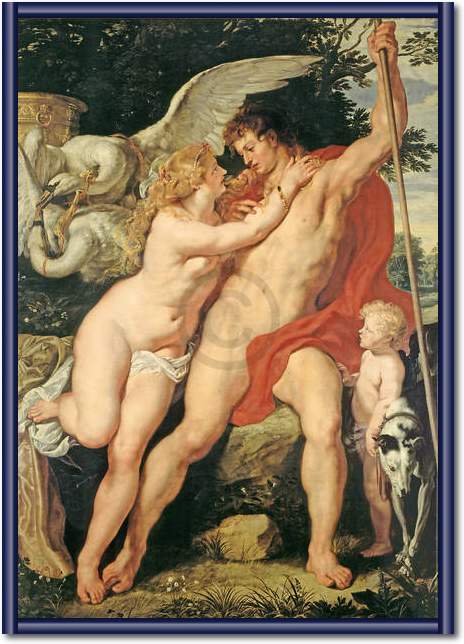 Venus und Adonis                 von Peter Paul Rubens
