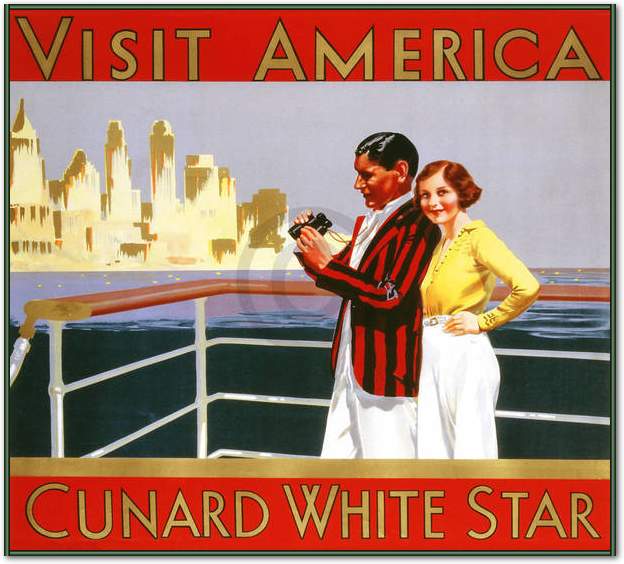 Visit America, Cunard White Star von Anonymous