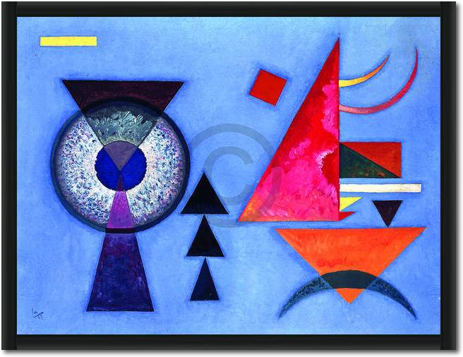 Weiches Hart                     von Wassily Kandinsky