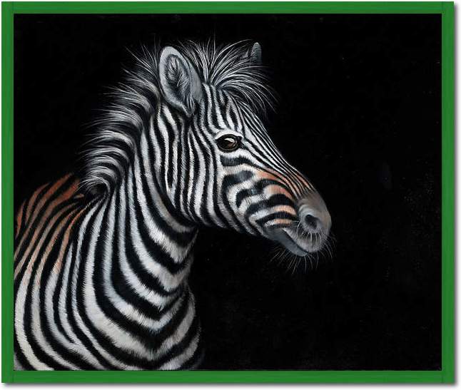 Zebra II                         von Jutta Plath