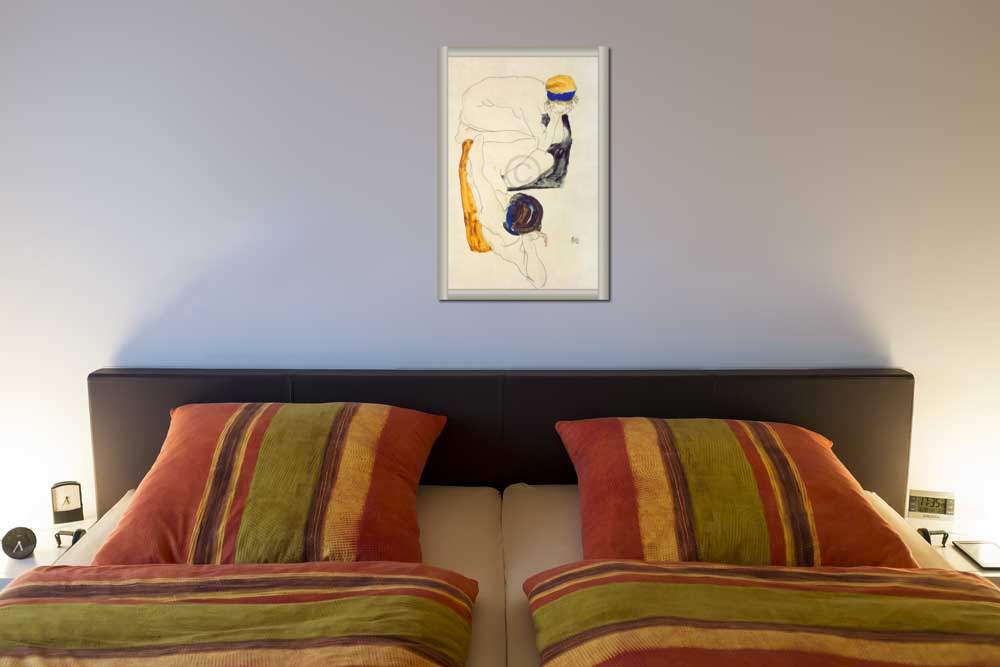 Zwei liegende Figuren            von Egon Schiele