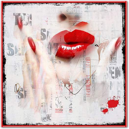 Red Lips von Micha Baker