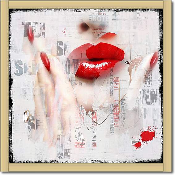 Red Lips von Micha Baker