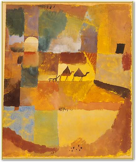 Zwei Kamele und ein Esel 1919 von Paul Klee