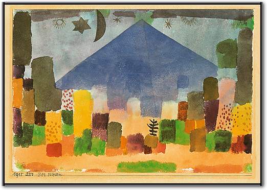 Der Niesen 1915 von Paul Klee