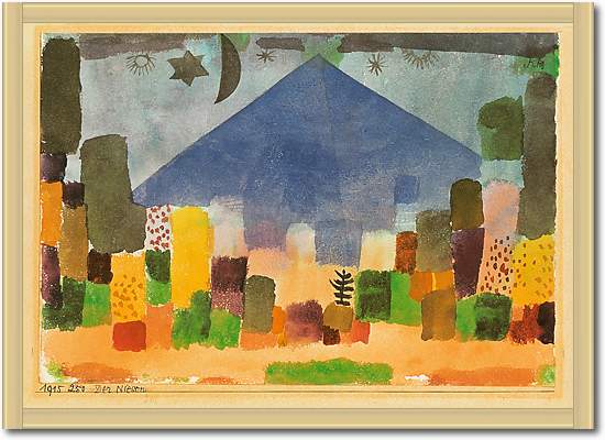 Der Niesen 1915 von Paul Klee
