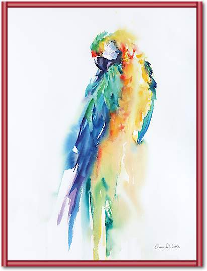 Colorful Parrots II von Aimee del Valle