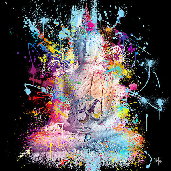 Buddha Color von Moki