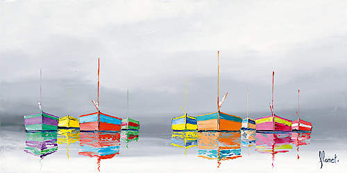 Les barques  von Frédéric Flanet
