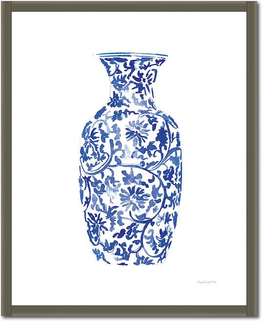 Chinoiserie Vase II von Mercedes Lopez Charro