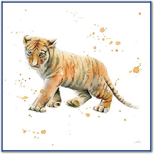 Tiger Cub von Katrina Pete