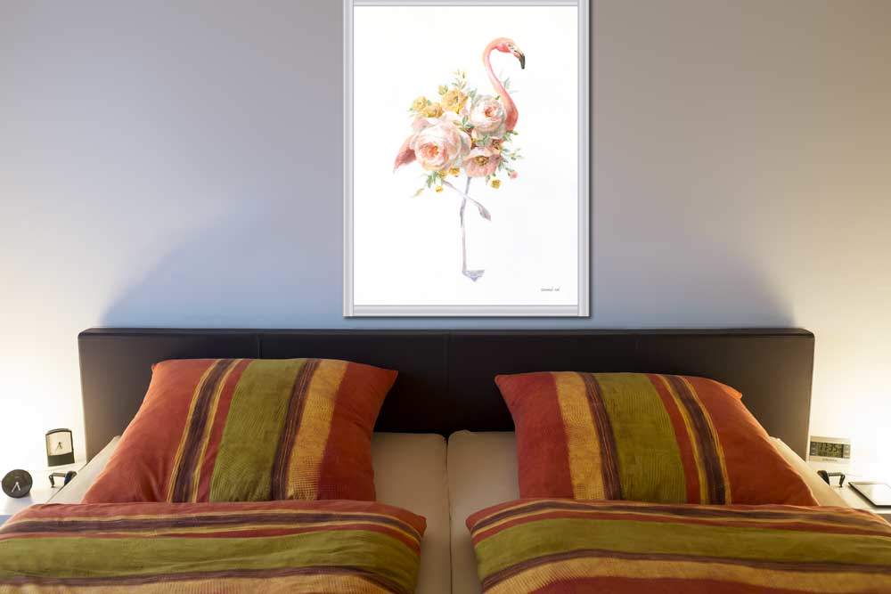 Floral Flamingo I von Danhui Nai