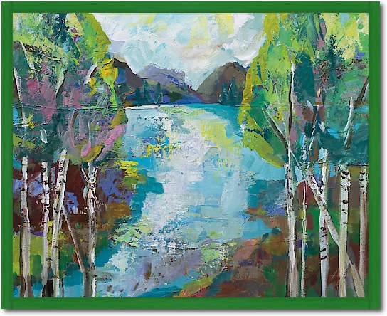 Birch Pond von Jeanette Vertentes