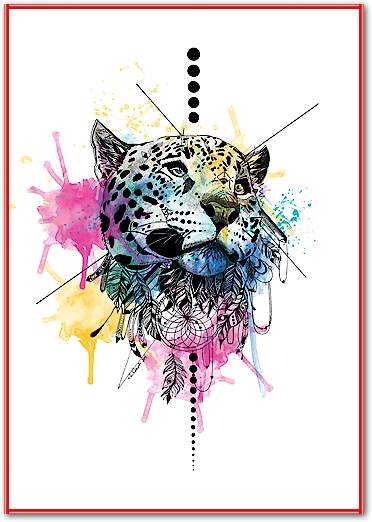 Leopard von Karin Roberts