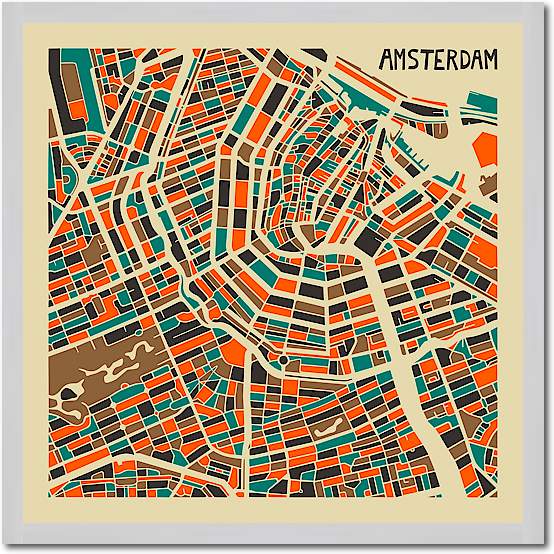 Amsterdam von Jazzberry Blue