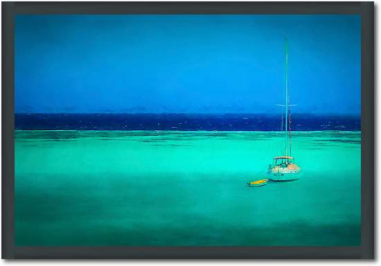 Grenadines Sailboat von Don Schwartz