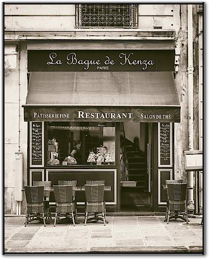Paris Restaurant von Jody Stewart