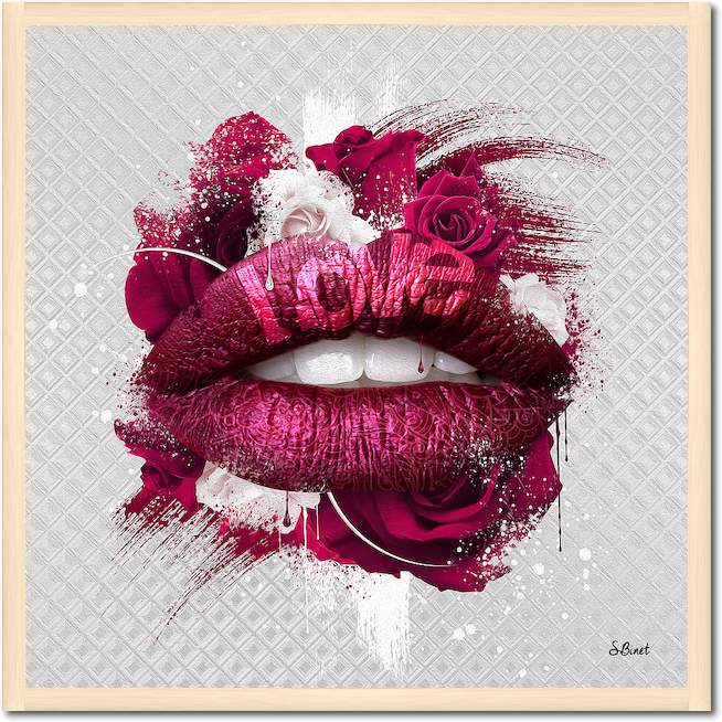 Bouche rose von Sylvain Binet