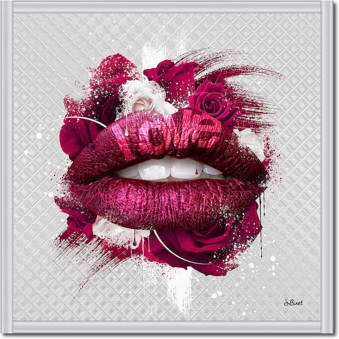 Bouche rose von Sylvain Binet
