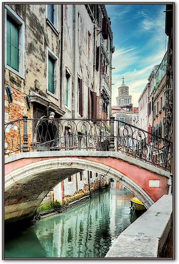 Venetian Canale 21 von Alan Blaustein