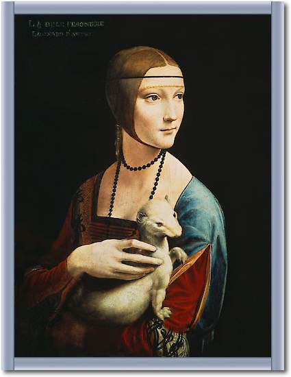 Die Dame mit dem Hermelin von Leonardo da Vinci