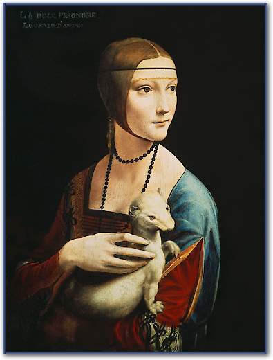 Die Dame mit dem Hermelin von Leonardo da Vinci