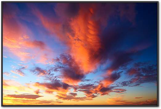 Sunset I von Peter Hillert