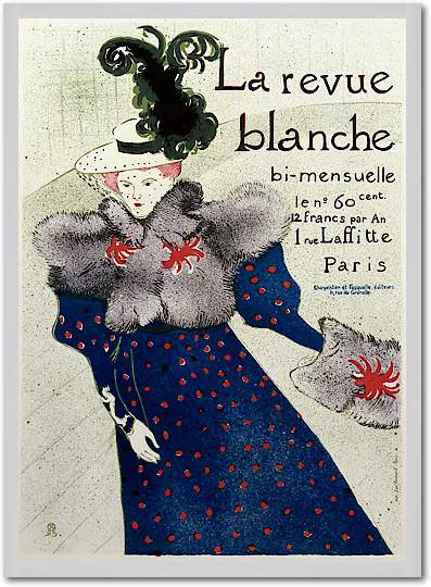 La Revue Blanche von Henri de Toulouse-Lautrec