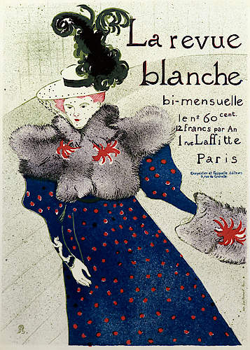 La Revue Blanche von Henri de Toulouse-Lautrec
