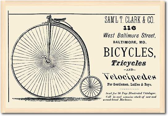 Bicycles, Tricycles and Velocipedes von Unknown