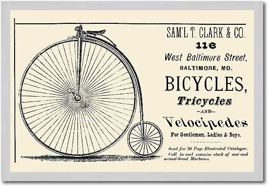 Bicycles, Tricycles and Velocipedes von Unknown