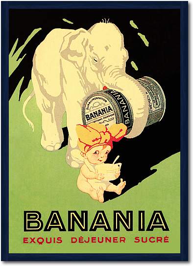 Banania Exquis Dejeuner Sucre von Vintage Elephant