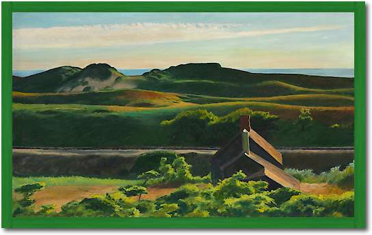 Hills, South Truro, 1930 von Edward Hopper
