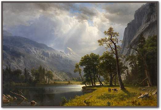 Yosemite Valley, 1866 von Albert Bierstadt