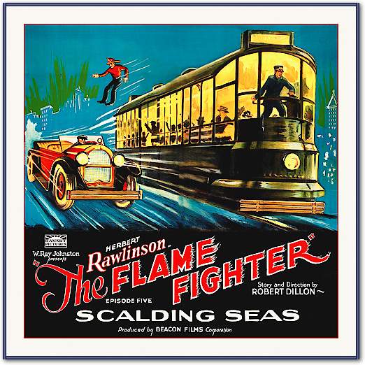 Flame Fighter, 6 sheet, 1925 von Hollywood Photo Archive
