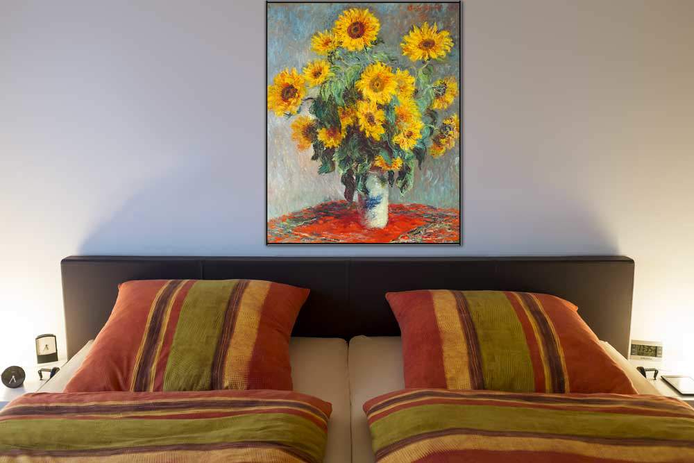 Sonnenblumen, 1880 von Claude Monet