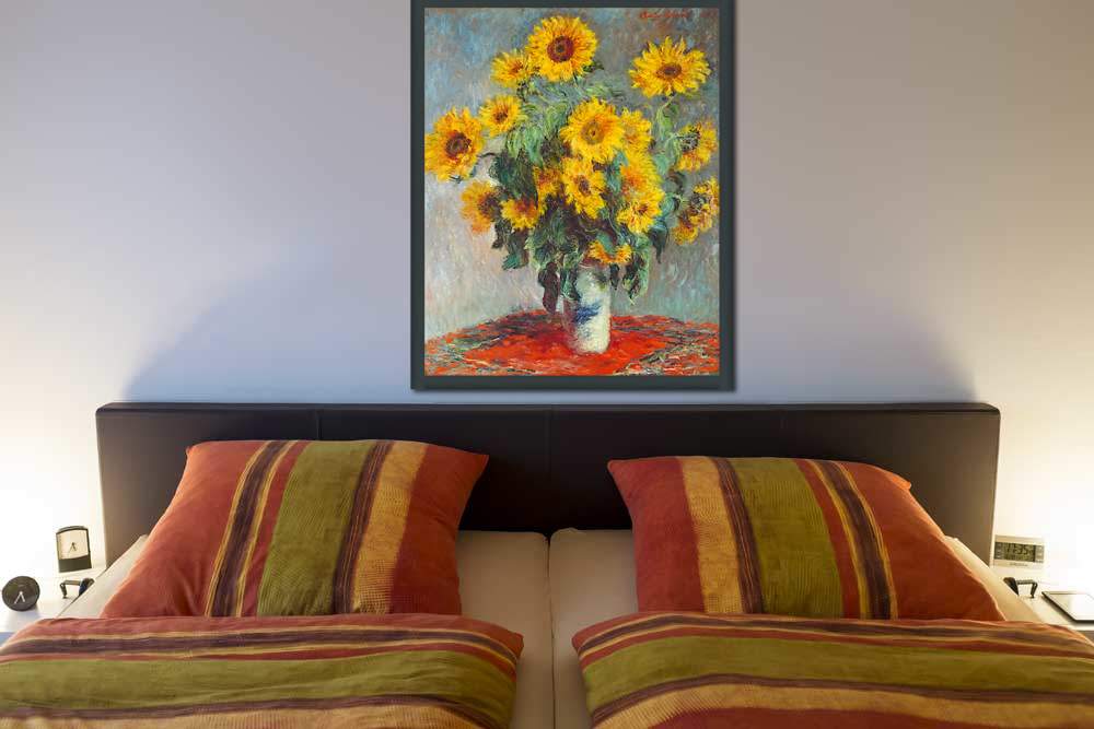 Sonnenblumen, 1880 von Claude Monet