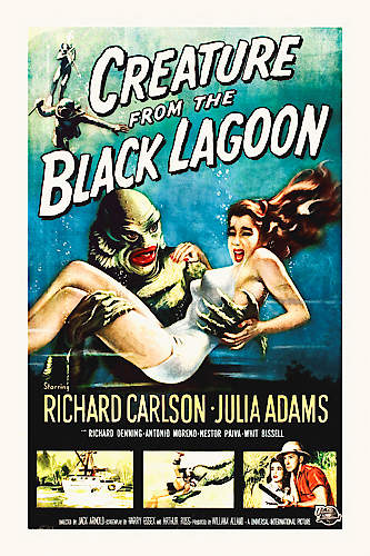 Creature From The Black Lagoon von Hollywood Photo Archive