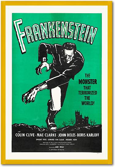 Frankenstein Rerelease 1960 von Hollywood Photo Archive