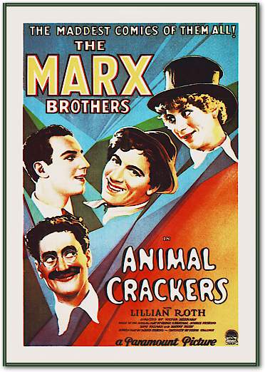 Marx Brothers - Animal Crackers 02 von Hollywood Photo Archive